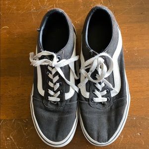 Black and White Old Skool Vans